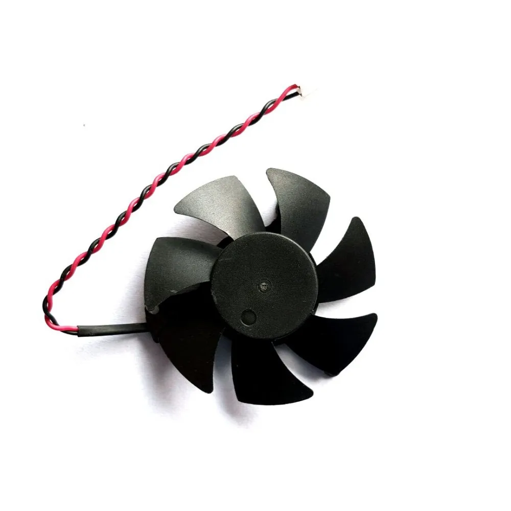 POWER LOGIC PLD05010S12L 2PIN 46 мм DC12V 0.1A вентилятор для видеокарты