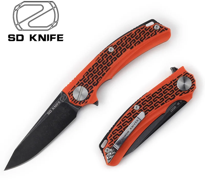 STEDEMON BG01 Флиппер складной нож 12C27 лезвие KVT шарикоподшипник G10 Ручка Кемпинг Охота Открытый выживания Ножи EDC инструменты
