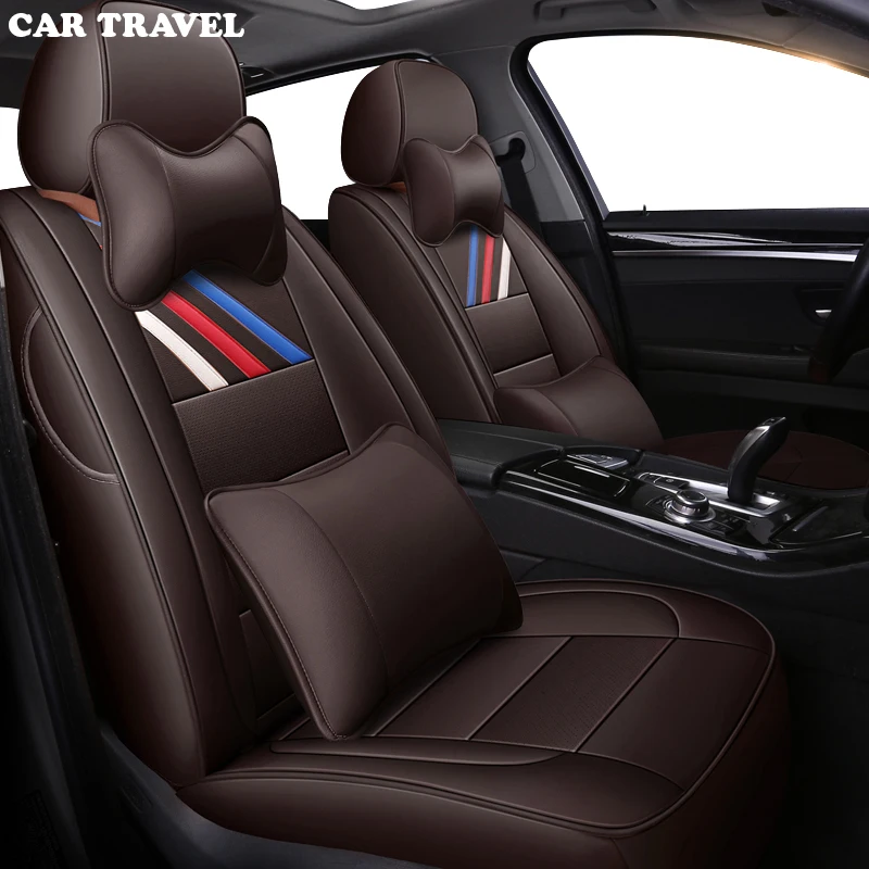 Чехол для автомобильного сиденья из натуральной кожи peugeot 206 407 508 308 301 3008 2017 205 106 307