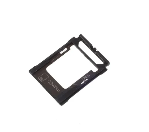Daul sim version Доль одной сим-карты лоток Dust Разъем Обложка для sony Xperia XZ Премиум XZP G8141 Micro SD/Sim карты держатель читатель запасной ремонт - Цвет: Daul sim version
