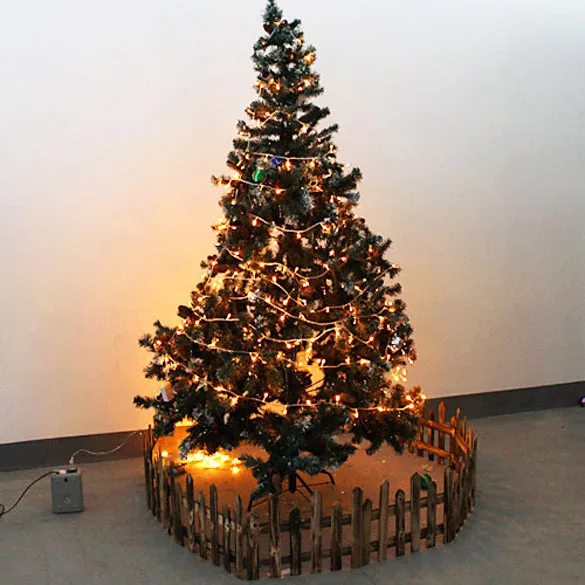 Желтый Цвет 10 М 100 СВЕТОДИОДОВ Строка Фея Света Партии Рождественская Елка Мигает