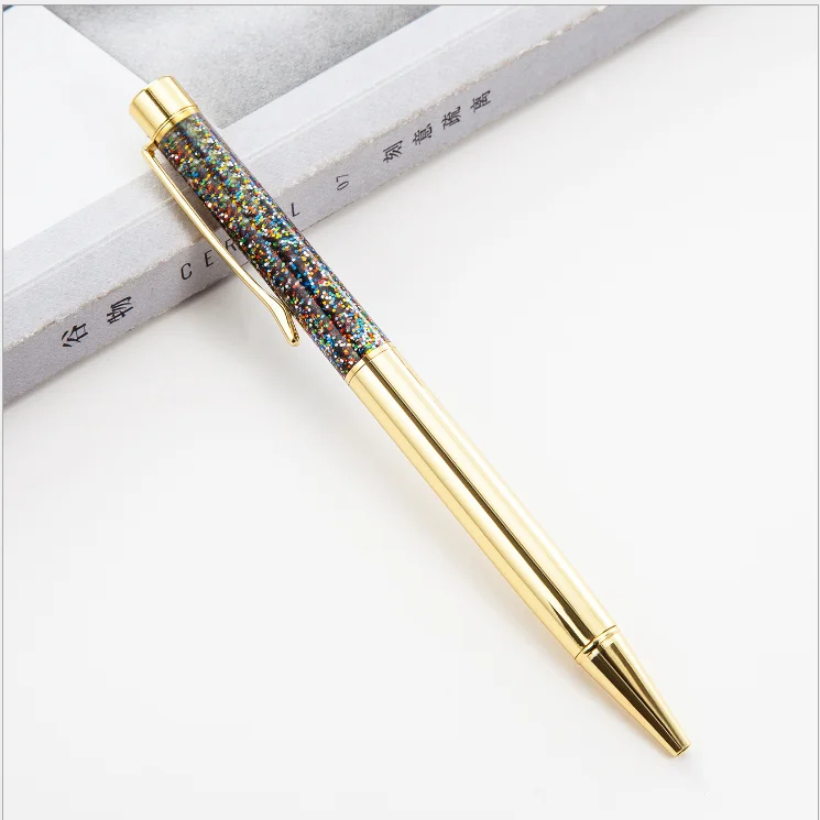 Agenda школьные ручки шариковые карандаши escolar back to School volta as aulas черный синий refill YZB001G - Цвет: 8 Gold