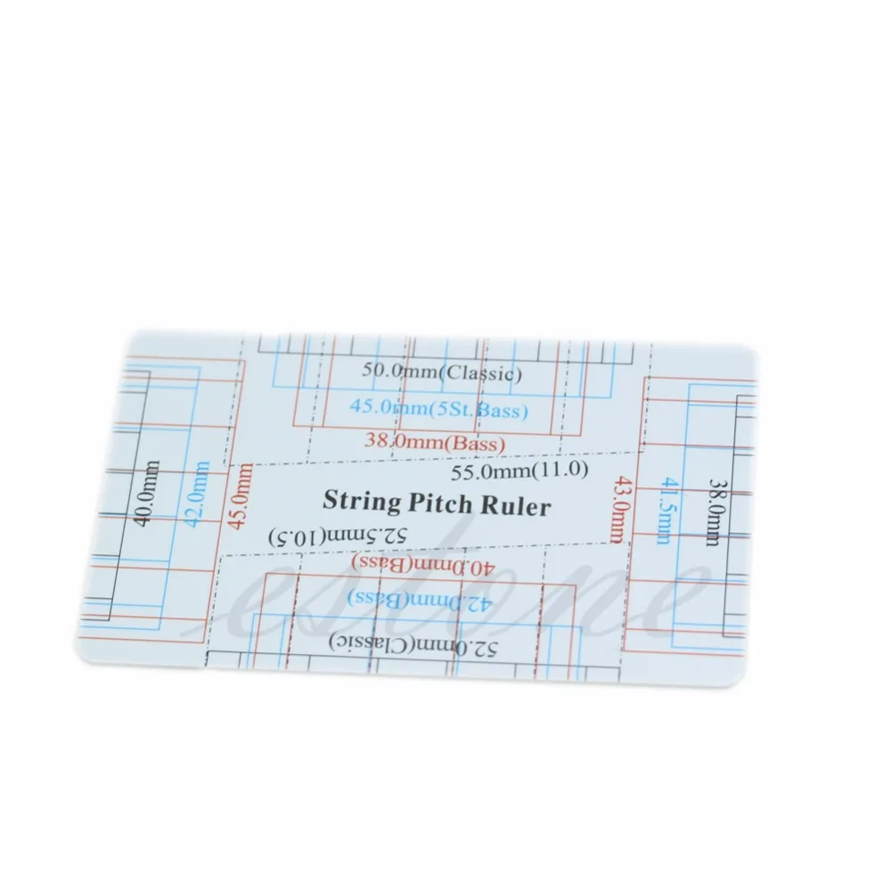 Новая гитара бас Фриц линейка струна тон экшен карта штангенциркуль|Линейки| |