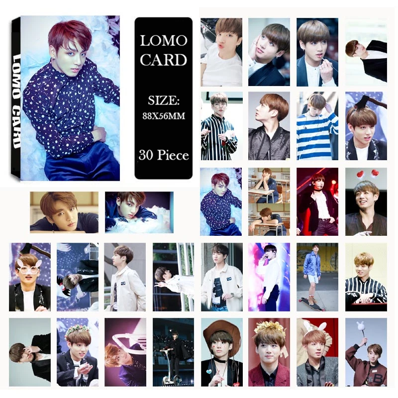 KPOP Bangtan Boys YOU NEVER WALK ALONE альбом ломо карты Новая мода самодельная бумажная фото карта HD Фотокарта LK449