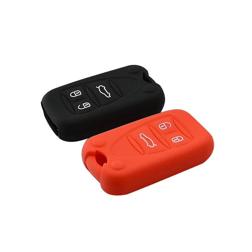 OkeyTech силиконовый чехол для автомобильного ключа 3 кнопки ALFA ROMEO Giulietta 156 159 A159