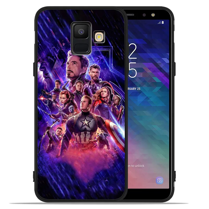 С героями комиксов Марвел, Грут «Мстителей» класса люкс для samsung Galaxy A9 A8 A7 A6 A5 A3 J3 J4 J5 J6 J8 плюс чехол для телефона чехол Coque Etui милый