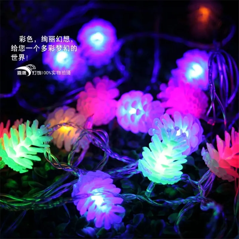СВЕТОДИОДНАЯ Гирлянда занавеска в виде сосны 5 м 28 светодиодов|decorative light pull|decorative