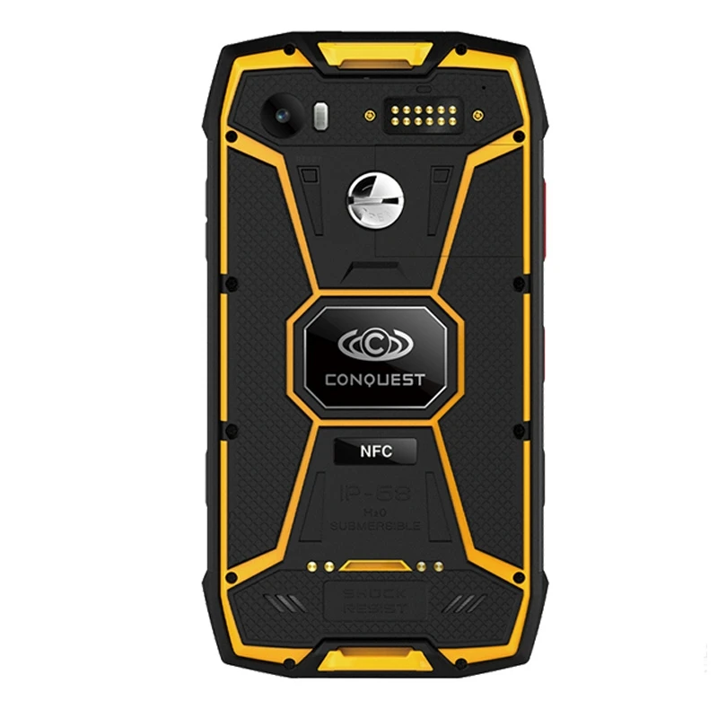 Conquest S9 Android 7,1 MTK6757 Восьмиядерный 6 ГБ+ 128 Гб Смартфон 6000 мАч IP68 Водонепроницаемый отпечаток пальца ID 5,5 дюймов NFC OTG Мобильный телефон