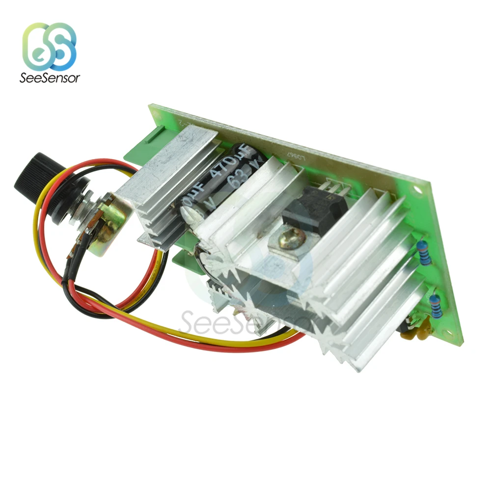 DC10 60V регулятор скорости двигателя PWM устройство управления двигателем