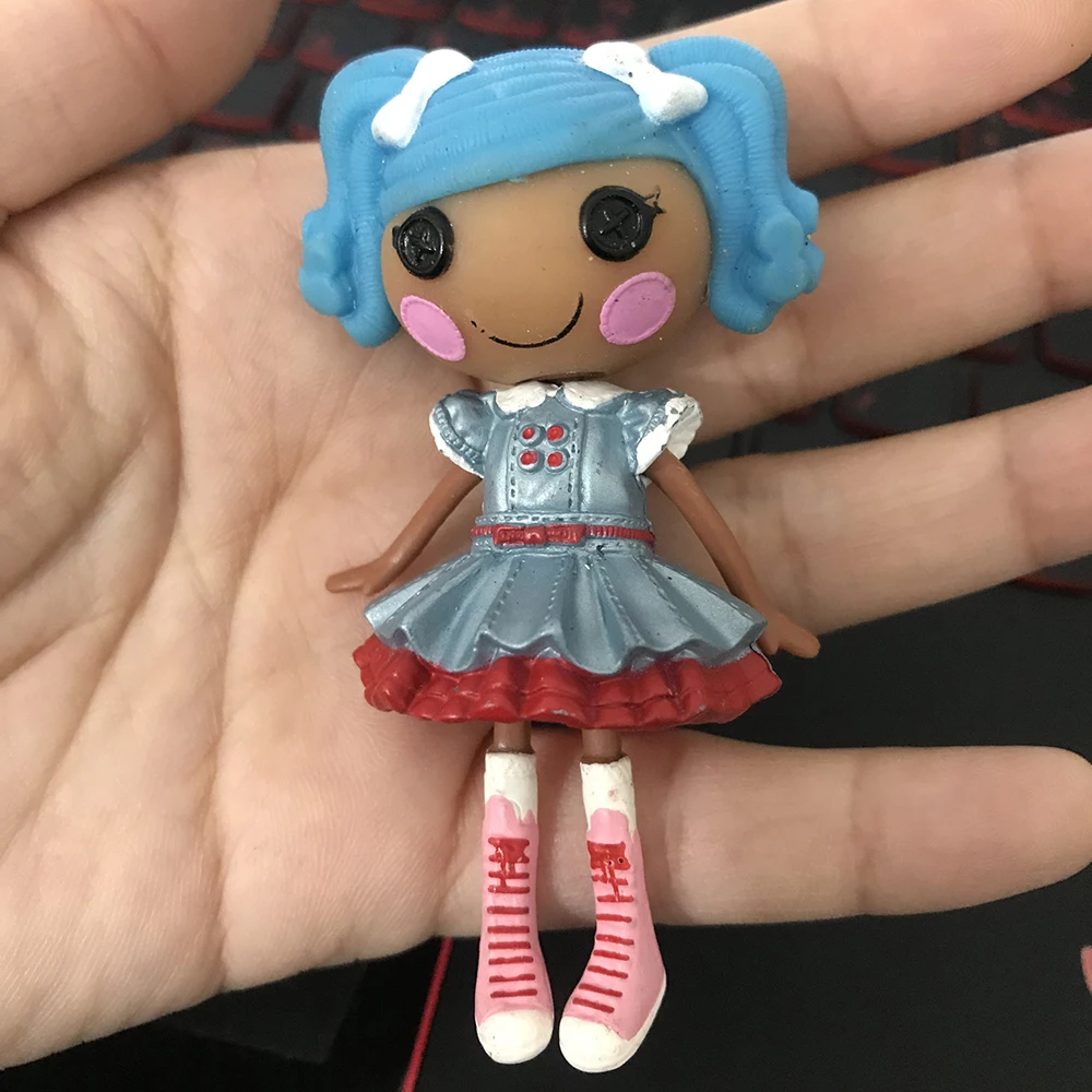 1 шт. 3 дюймов куклы Lalaloopsy с аксессуарами игрушка Новый мини принцессы девушки