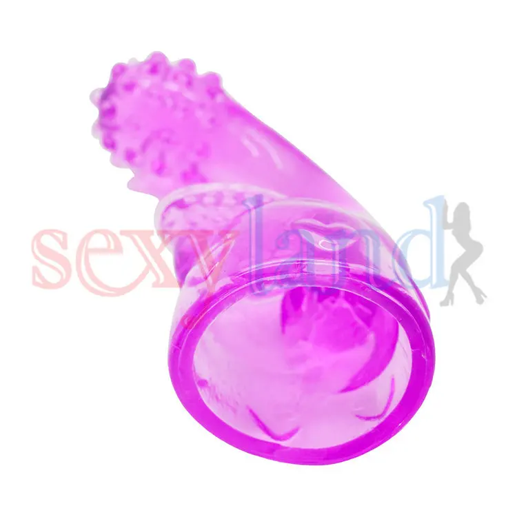 Leten Мягкий сенсорный палец Vibe G Spot стимулирующий головной убор для Волшебная