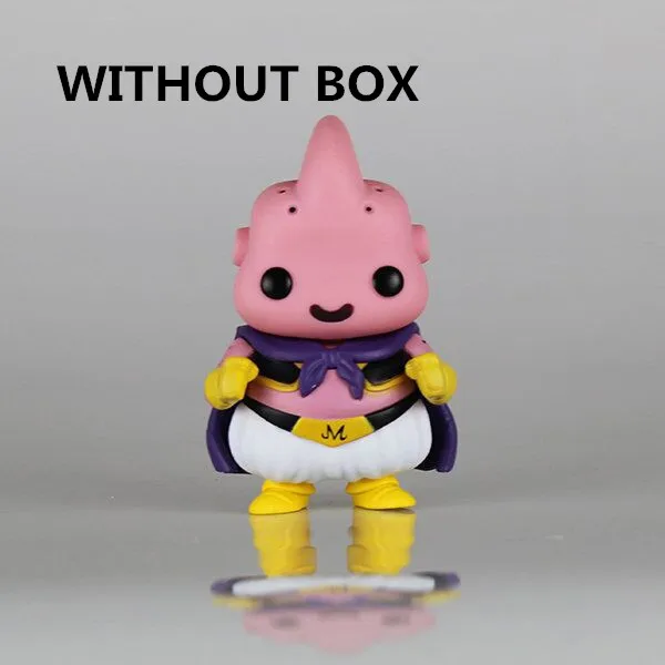 9 стиль Dragon Ball Z фигурка Гоку Вегета Buu Krillin Cell Piccolo Torankusu экшн-кукла Супер Saiyan модель игрушка в подарок - Цвет: Buu no box