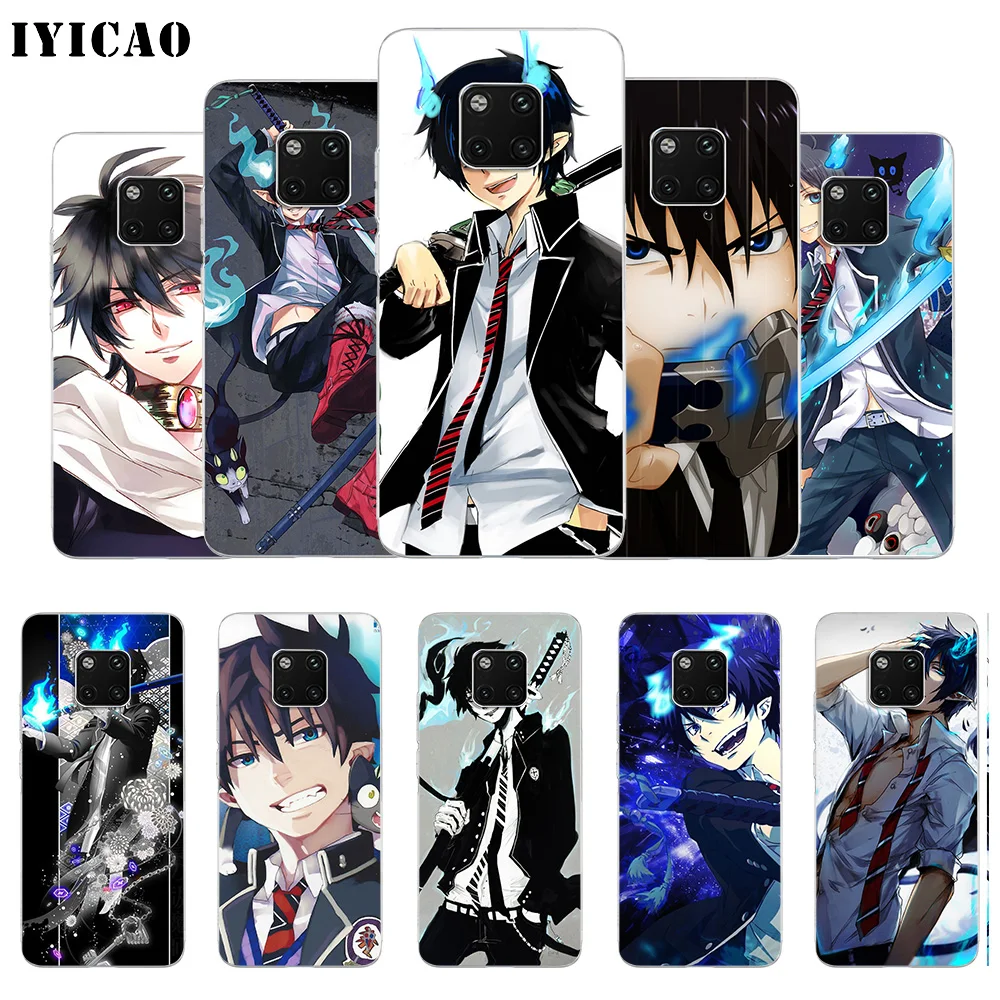 IYICAO Ao no Exorcist Okumura Rin Мягкий силиконовый чехол для телефона Huawei Mate 10 20 Lite Pro Nova 2 2i 3 3i 4