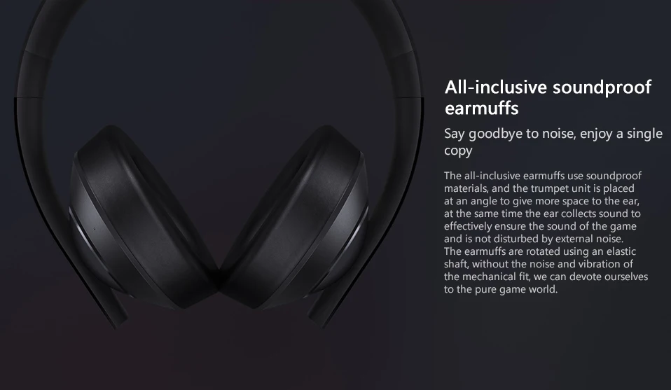 Оригинальные Xiaomi mi Ga mi ng наушники YXEJ01JY 7,1 Виртуальная стерео гарнитура 3,5 мм USB с mi c шумоподавлением Наушники для ноутбука