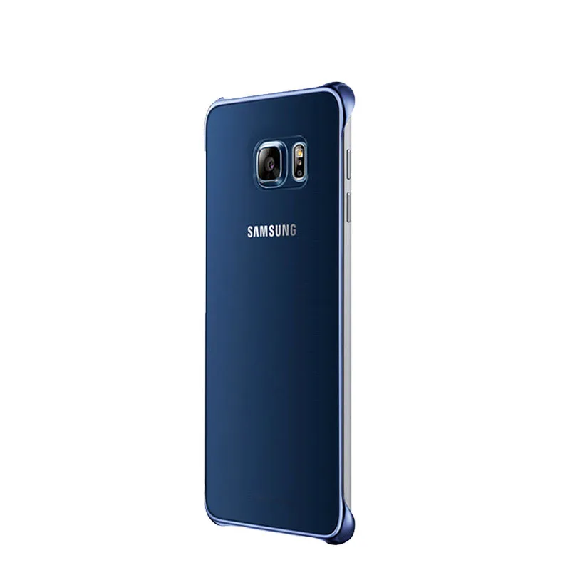 samsung Galaxy Note 5 N920 чехол для телефона Прозрачный поликарбонатный защитный жесткий чехол Прозрачный чехол для телефона с надписью Обложка от пятен, без розничной посылка - Цвет: Blue