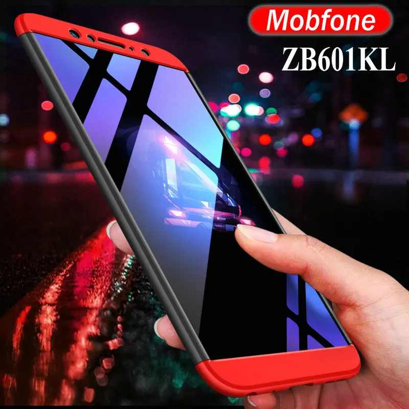 Рыцарь Гибридный тройной 360 Полный Корпус задняя крышка чехол Zenfone Max Pro M1 M2 ZB601KL