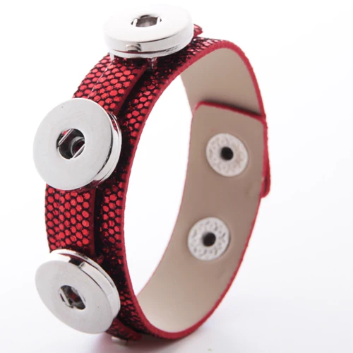 Модные кожаные модные браслеты SE0016 с красочной блестящей поверхностью сделай