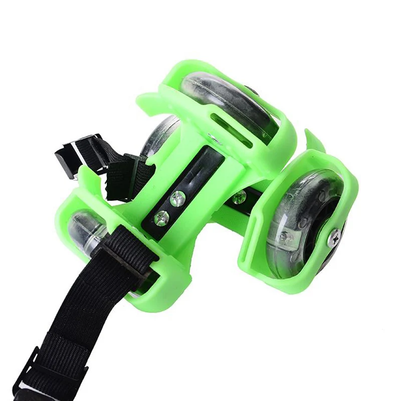 Регулируемый Мигающий Ролик для катания на коньках обувь детей день рождения