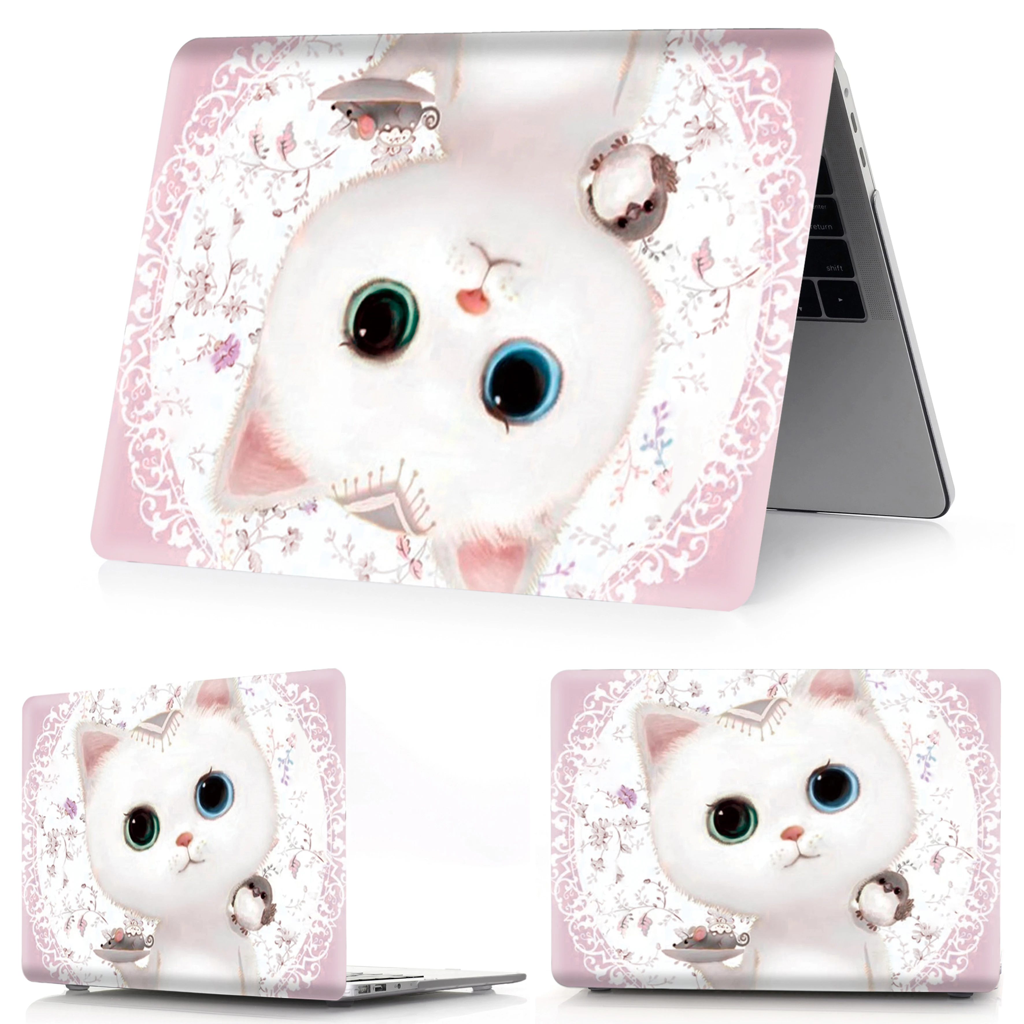 Для Macbook New Air Pro 13 15 стилус чехол для ноутбука Mac Book Air Pro retina 11,6 12 13,3 15," Маленькая картина с животными