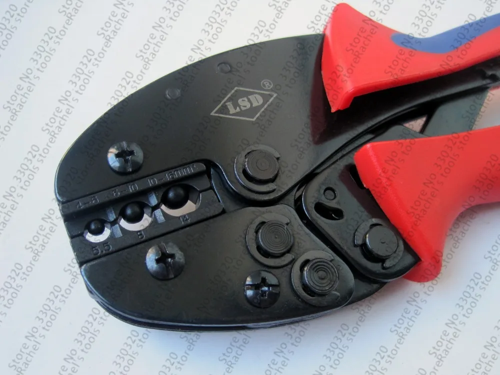 Hand crimping tools S-616TD crimper for non-insulated terminal lug types 4-16mm2 | Инструменты