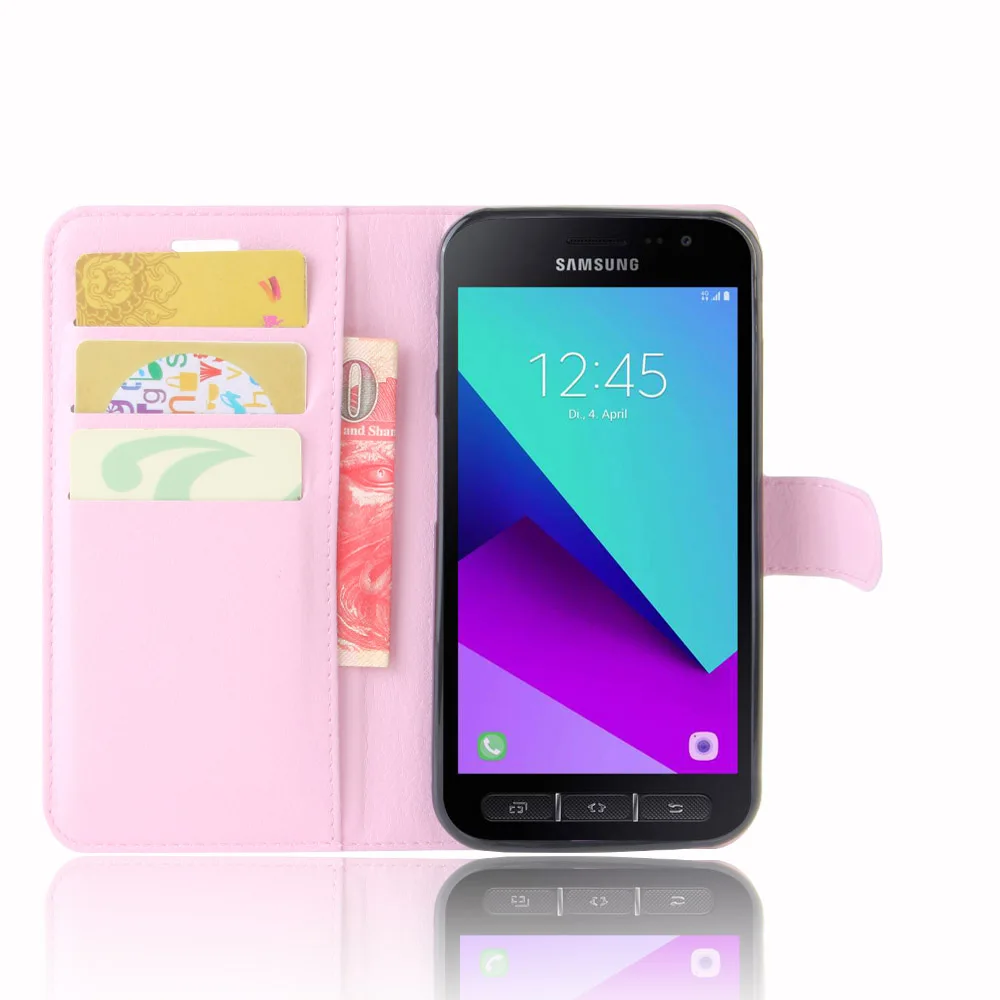 Чехол из искусственной кожи для samsung Galaxy Xcover 4 Чехол кошелек с картой подставка для держателя для samsung Galaxy XCover 4 G390F SM-G390F