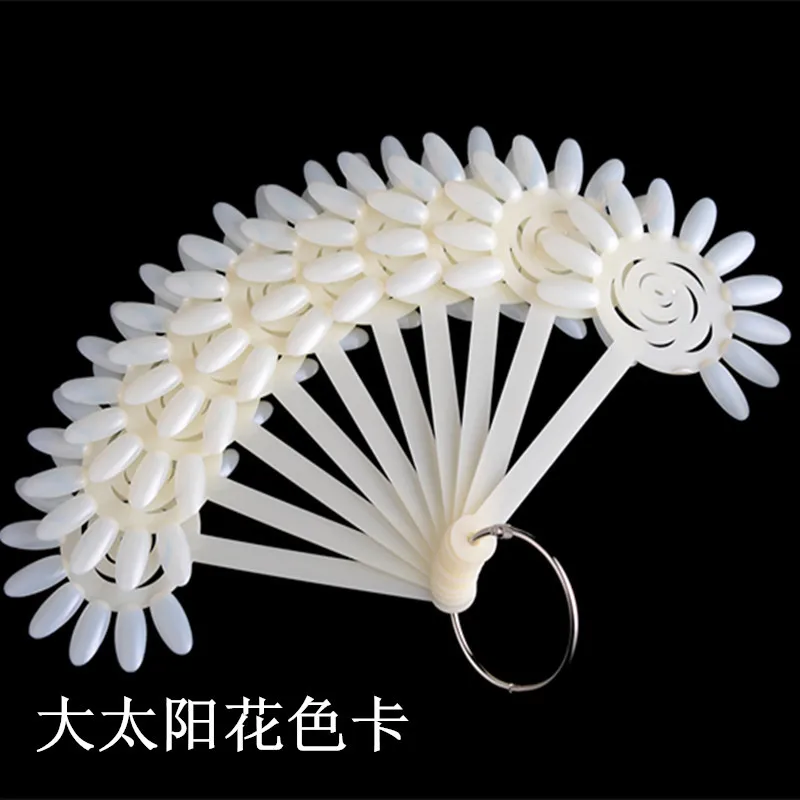 10 шт цветной дисплей для лака Вентилятор Инструмент практики доска гвозди