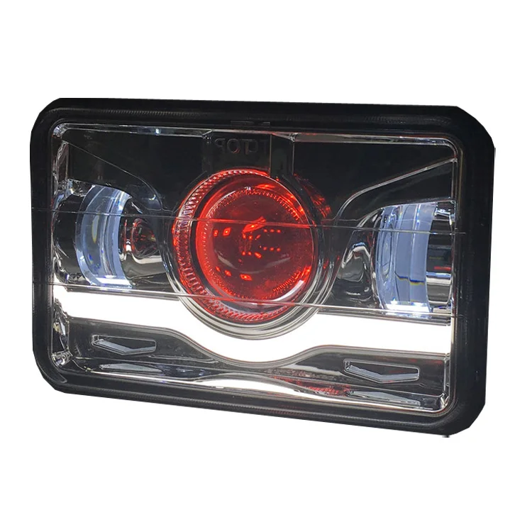 4x6 &quotLED H4 прожекторная фара для Honda XR650 XR250 XR400 Suzuki Светодиодная лампа