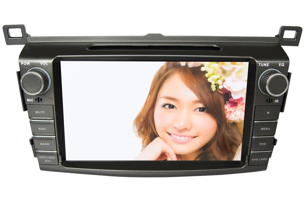 " HD 1024*600 4 ядра Android 6,0, dvd-автомагнитола gps навигации плеер для автомобиля Toyota RAV4 2013 DVR TPMS OBD BT WI-FI 4G
