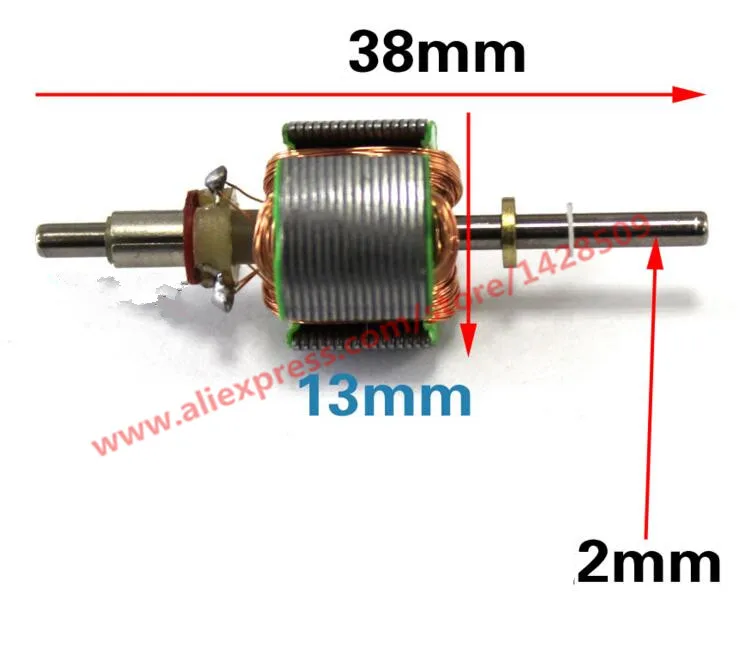 Микромоторы 130 металлические без корпуса 2 шт. | Игрушки и хобби