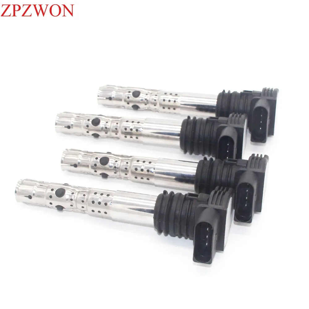 Катушка зажигания для VW Passat B5 Beetle Polo Jetta Golf MK4 Audi A4 A6 A8 TT Allroad 1 8 T 3 0 V6 06C905115M 06B905115R