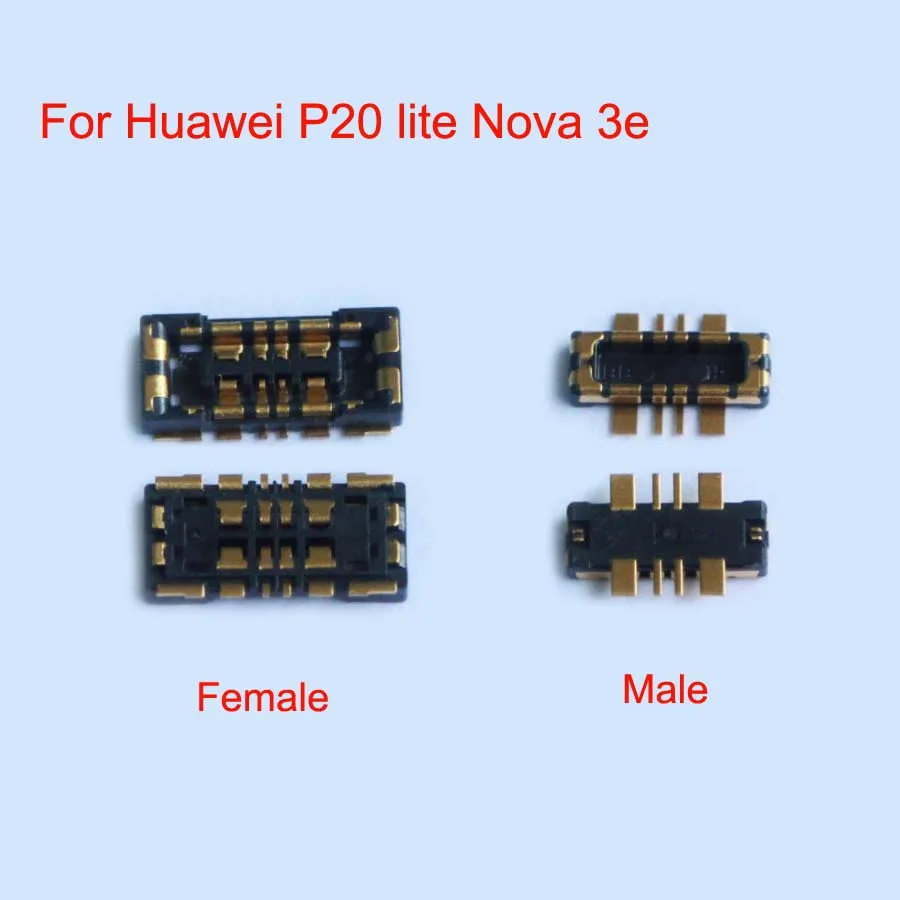 Зажим для аккумулятора 20 шт./лот замена контактного разъема Huawei P20 lite Nova 3e Nova3e