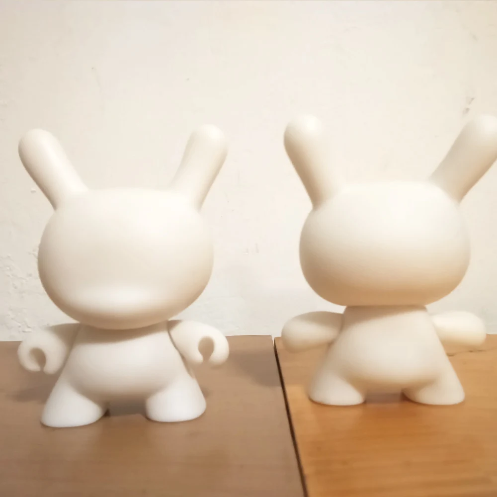 Оптовая продажа 5 шт./компл. 4 дюймовый Kidrobot Dunny сделай сам краска фигурка белый