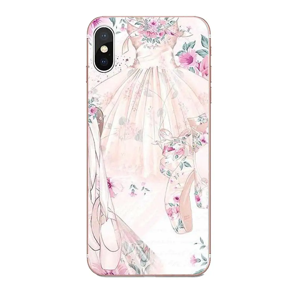 Чехол из ТПУ для Samsung Galaxy Note 5 8 9 S3 S4 S5 S6 S7 S8 S9 S10 mini Edge Plus Lite Love Ballet Dance Forever