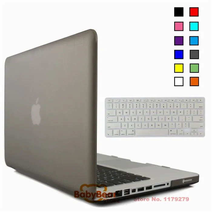 2 в 1 разноцветный Матовый Жесткий чехол и Защита клавиатуры для Mac book Pro 13 15 для Macbook Pro 13,3 15,4 A1278 A1286