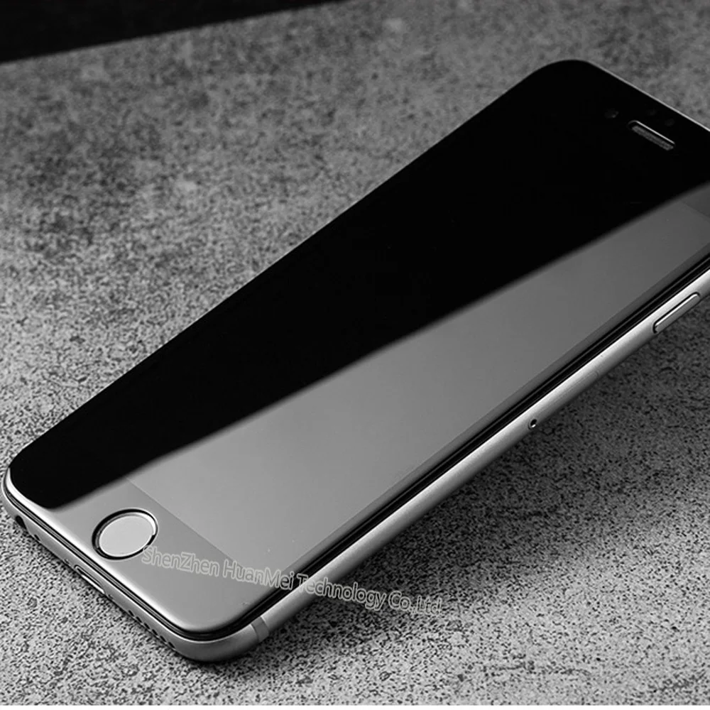 6 plus 3D изогнутый край Полное покрытие закаленное стекло передняя для iPhone 6S