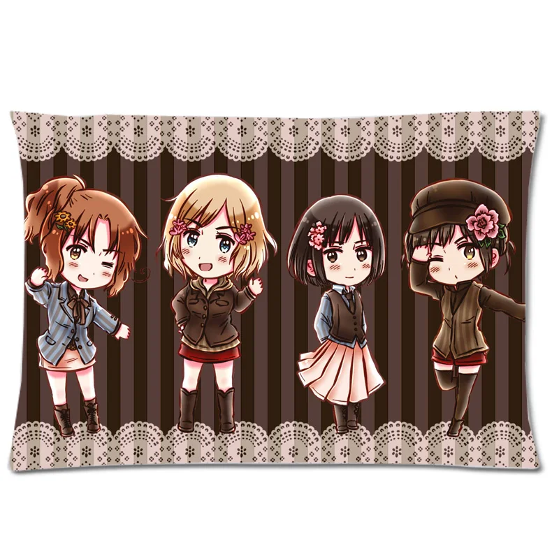 50 см* 75 см Axis Powers Hetalia принт декоративные наволочки мягкие полиэфирные наволочки текстильные постельные принадлежности для дома использовать наволочки