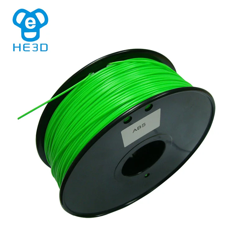 HE3D Reprap нить для 3D принтера ABS Материал MakerBot/RepRap/UP/Mendel 1 кг пластиковые резиновые