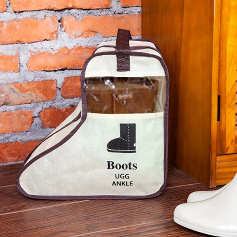 Высокие сапоги Обувь сумка для хранения протектор Организатор Длинные ездовые