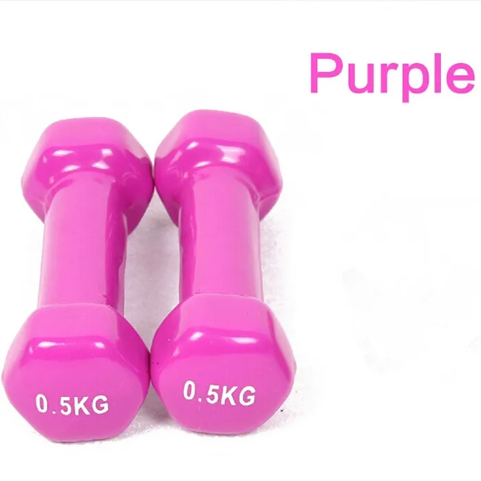 Пластиковые разноцветные гантели dip детское домашнее спортивное оборудование