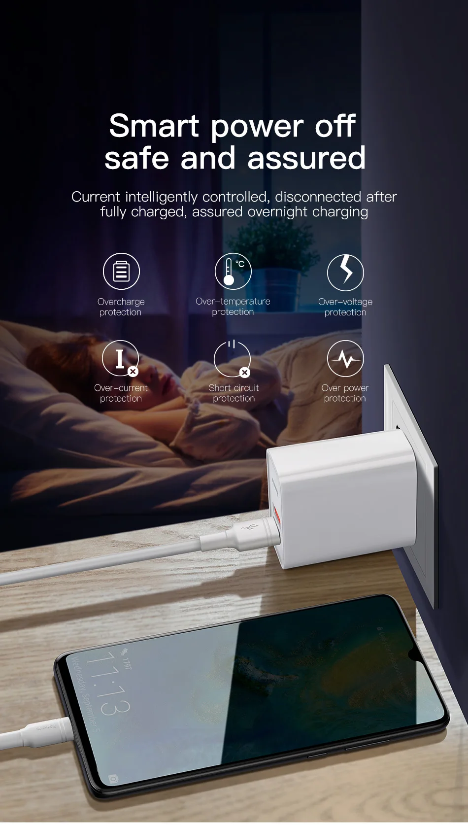 Baseus Usb зарядное устройство быстрое зарядное устройство 3,0 адаптер EU US 5A Usb C зарядное устройство для мобильного телефона дорожное настенное зарядное устройство для iPhone samsung Xiaomi