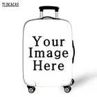 Индивидуальный Рисунок 10 продажа стрейч тканевый багаж защитный чехол костюм 18-32 дюймов тележка чемодан чехол Чехлы а