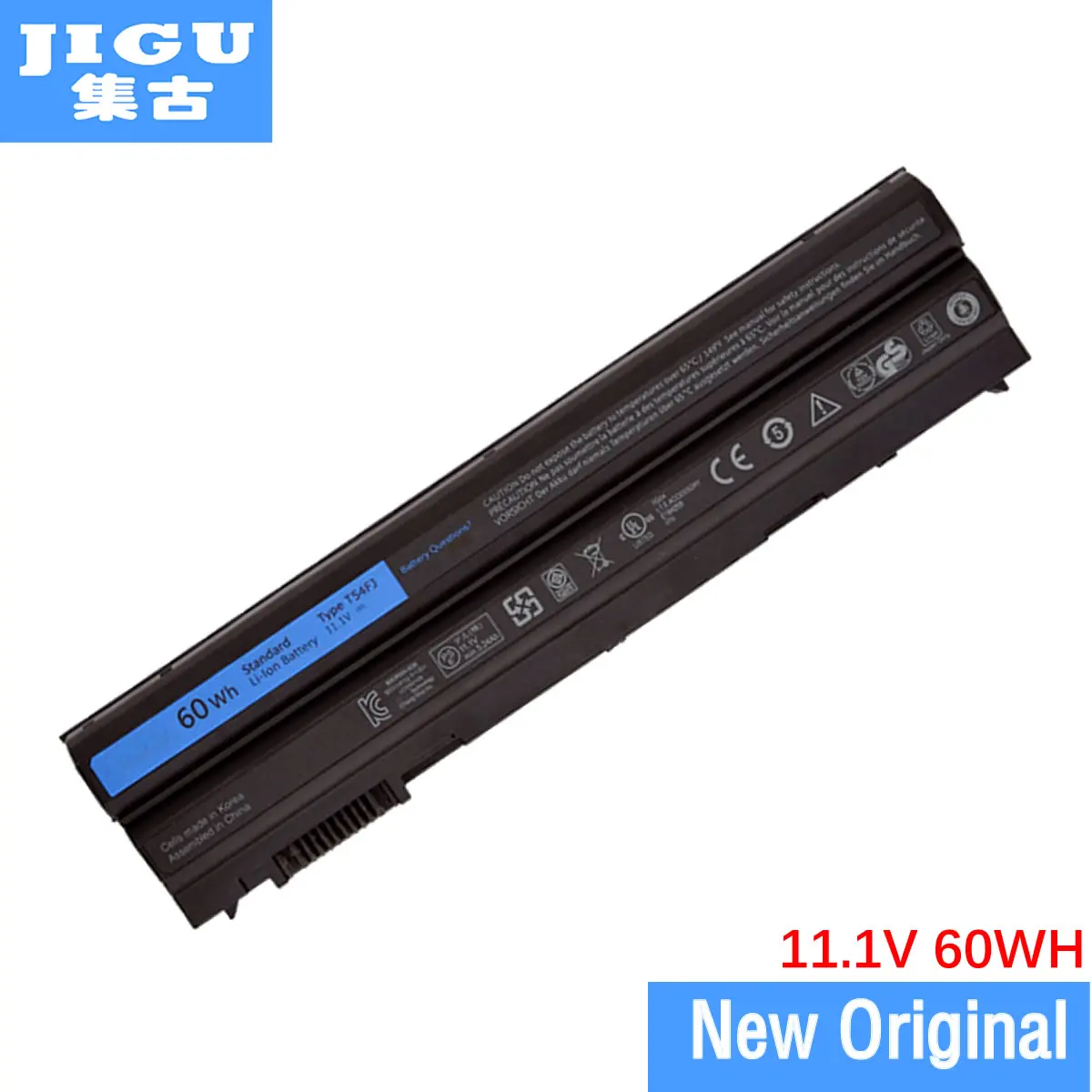 

JIGU P9TJ0 PRRRF T54F3 T54FJ YKF0M 04NW9 05G67C 312-1163 451-11694 Original Laptop Battery For Dell 11.1V 60WH