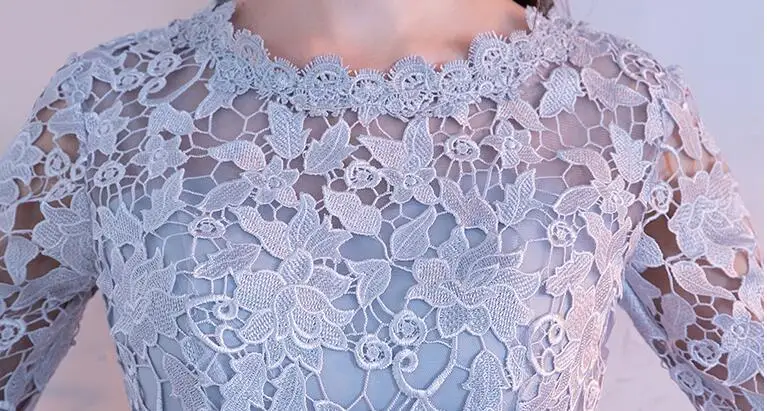 Lace evening dress longo 2019 graduation crystal decoration Prom party robe de soiree | Свадьбы и торжества