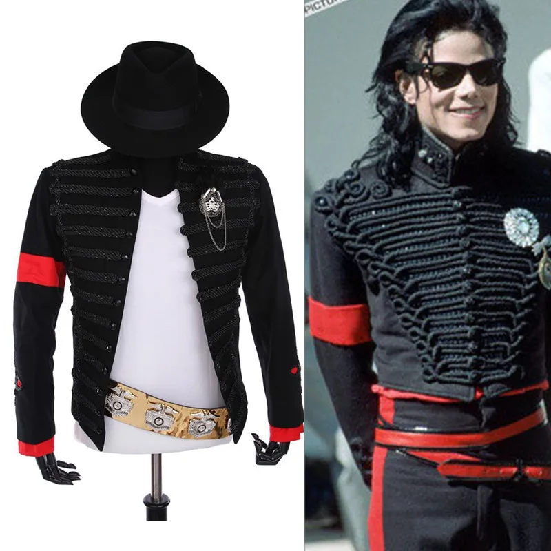 Michael Jackson Black Casual Military Jacket - $189.99 : Michael Jackson  Celebrity Fashion Store , The Best Michael Jackson & Reenactment Clothing  Store Online