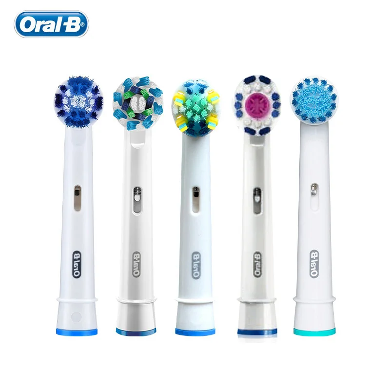Насадки для зубной щетки Oral B сменные головки отбеливания зубов 5 насадок EB17 EB18 EB20