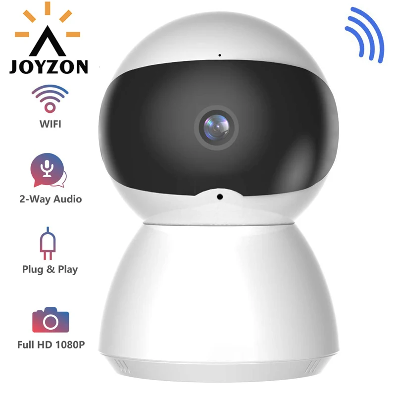 JOYZON HD 1080P IP камера Wi-Fi беспроводная камера ночного видения с автоматическим отслеживанием домашняя система видеонаблюдения CCTV сеть Детский Монитор мини-камера