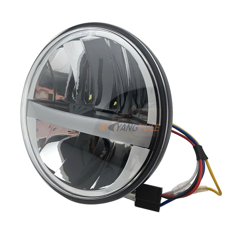 5,75 дюймов 883 светодиодный круглый фара мотоцикла широкий Glide XL1200X FXDX семьдесят два светодиодные фары фара светодиодный 5 3/" светодиодный налобный фонарь