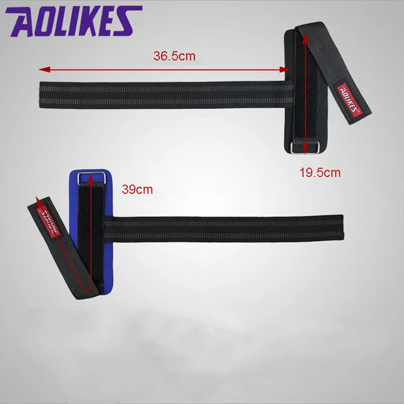 AOLIKES 2 шт. браслет тренажерный зал Вес подъема Ручной Бар Наручные Поддержка захват штанги ремни повязки ручной Бодибилдинг, Кроссфит эластичный бинт