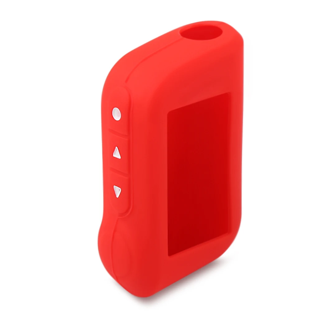Silicone Key Case for Starline A93 A63 Russian Version Two Way Car Alarm LCD Remote Controller Keychain Fob Cover | Автомобили и