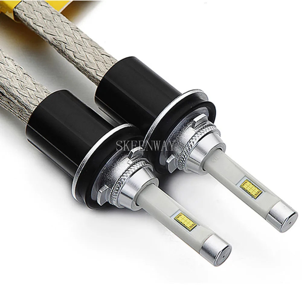 2 шт. Высокая мощность R4 90 Вт авто светодиодный налобный фонарь H11 9012 12 в 6000 К белые